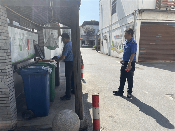 德清下渚湖:垃圾分类齐出击 联合执法见真章(图2) 德清下渚湖:垃圾分类齐出击 联合执法见真章(图2)