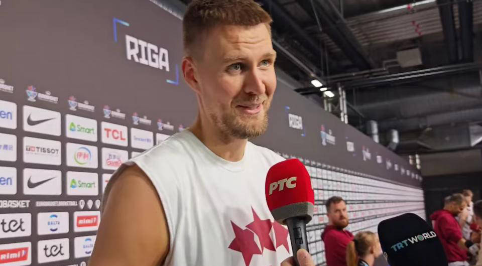 波尔津吉斯称约基奇可能是世界第一,赞申京不断进步如野兽