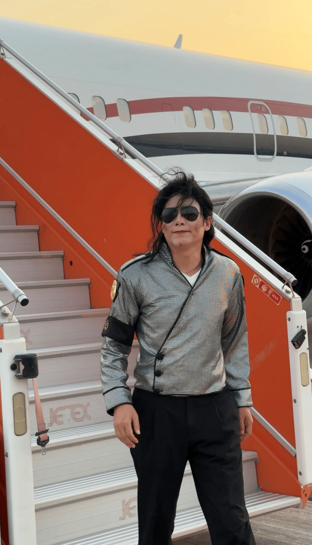 王杰克逊闪耀迪拜王室晚宴