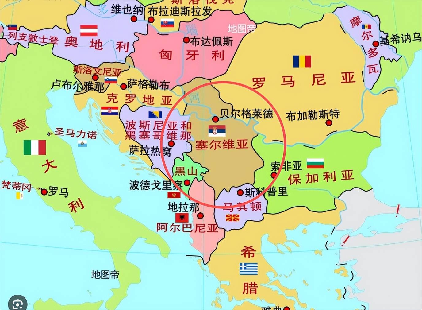 从"海上霸主"到"内陆囚徒",塞尔维亚到底经历了什么?