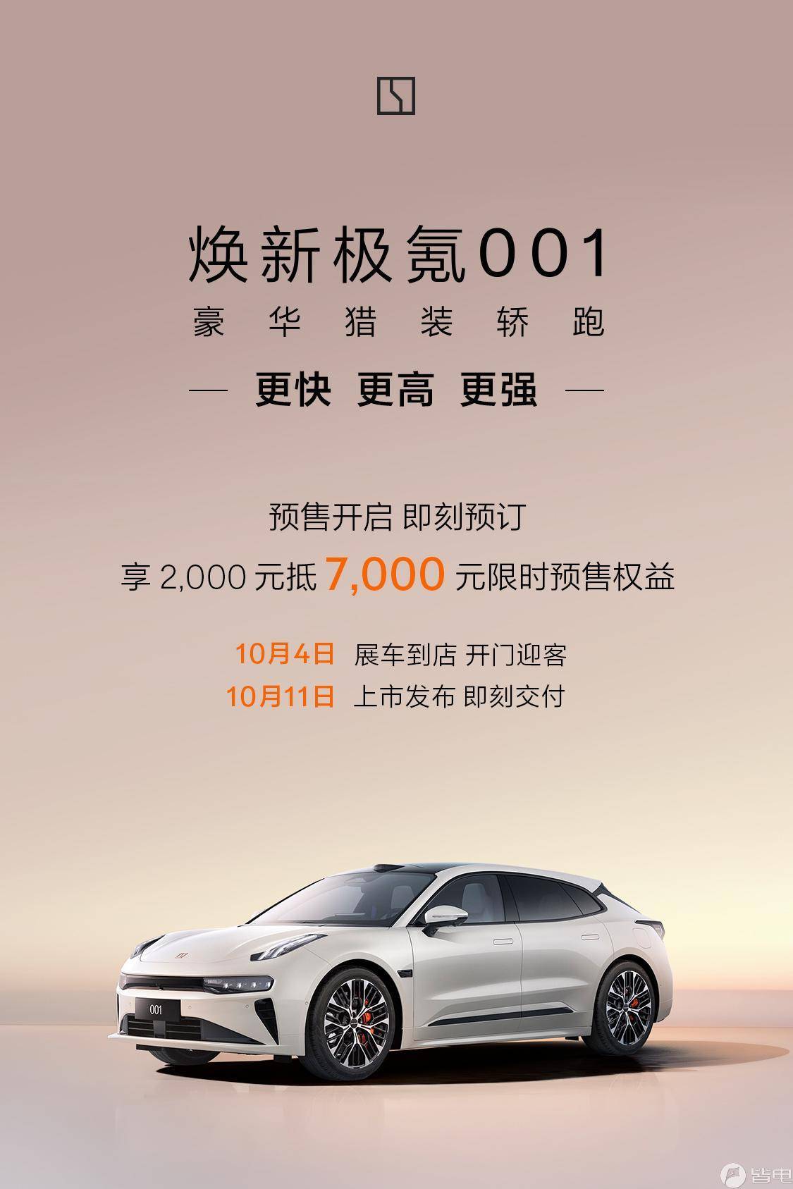新款极氪001正式开启预售，三电/底盘/智能化带来全面升级_搜狐汽车_搜狐网