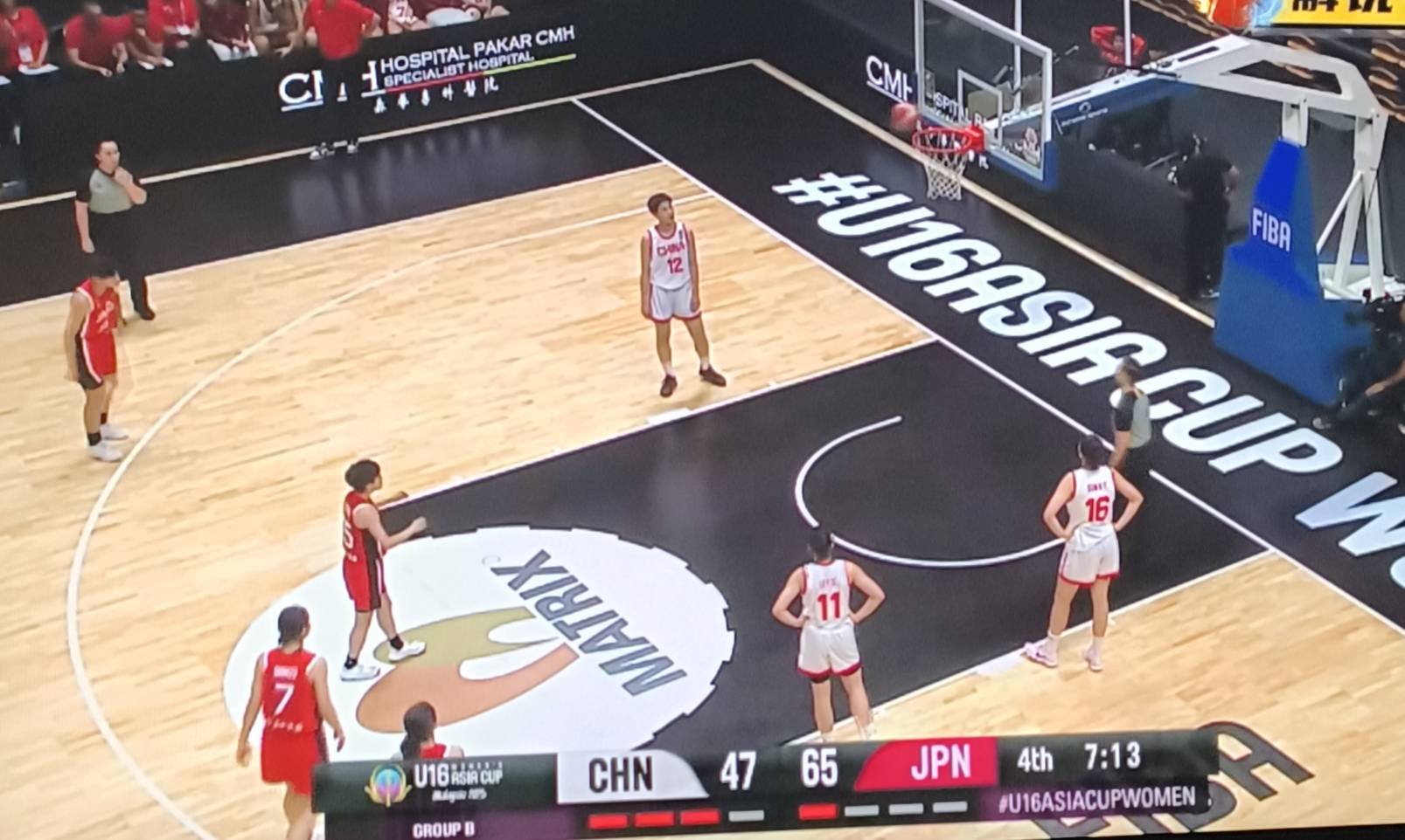 真丢人？U16女篮亚洲杯中国队遭逆转57：78惨败日本队！