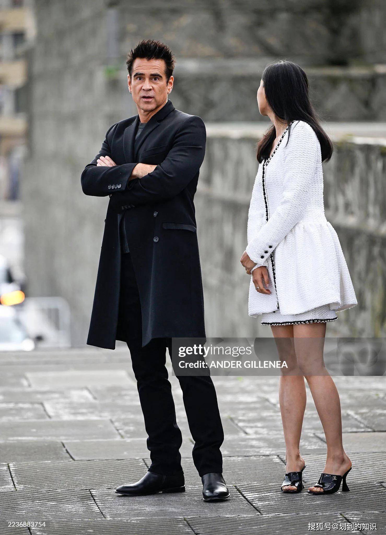 陈法拉是和科林法瑞尔一起出席电影活动的他是电影的男主角