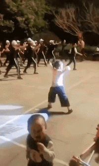 搞笑GIF：姑娘，你在这39°的天气穿裙子骑共享电动车，会不会有点？