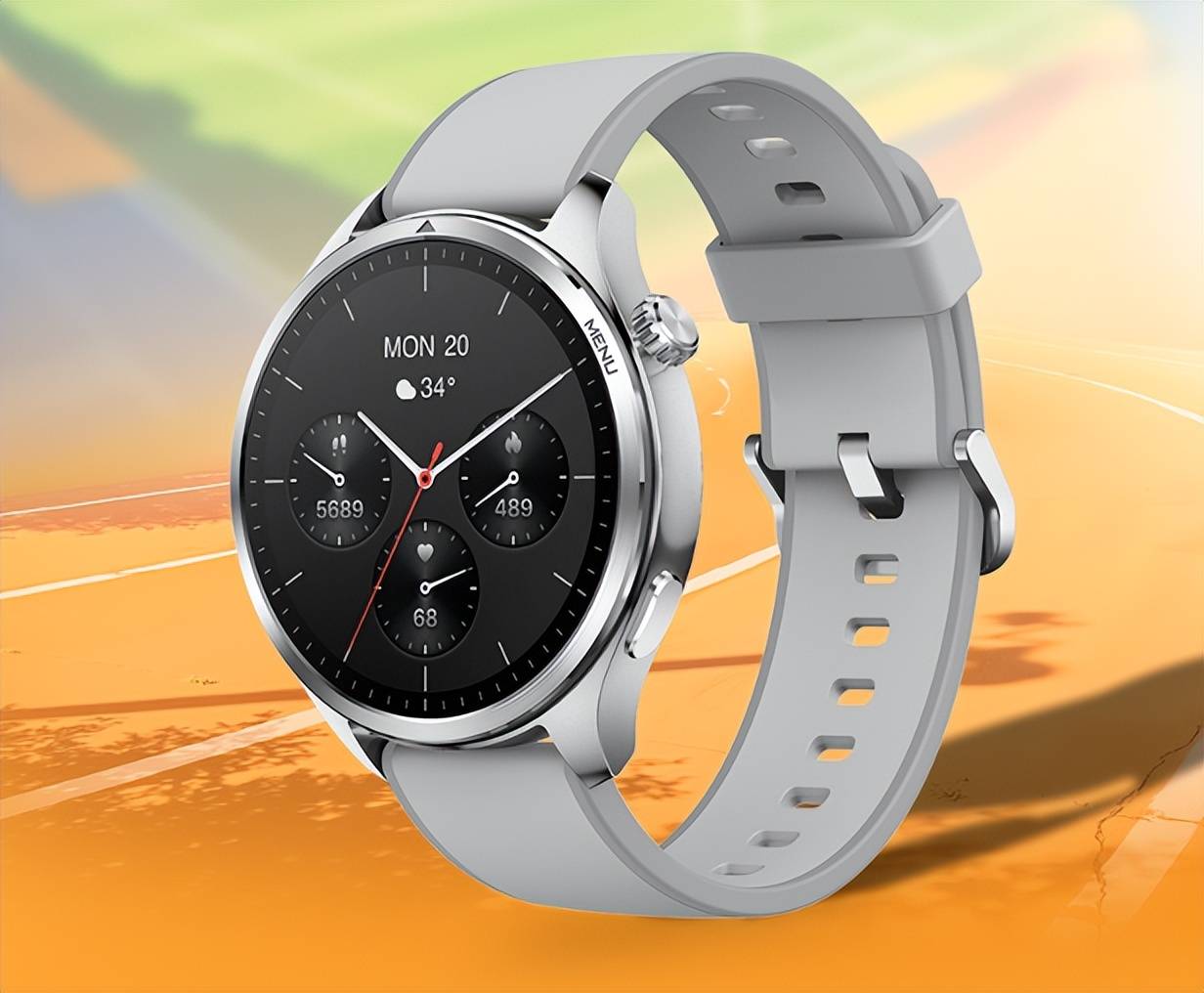 来喽来喽~超大屏的华硕悦心手表来接你喽~大学生宝宝们上车喽