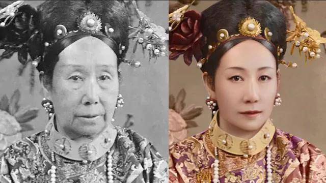 慈禧太后和外国公使夫人的合影,不得不说,她的气质确实不一般