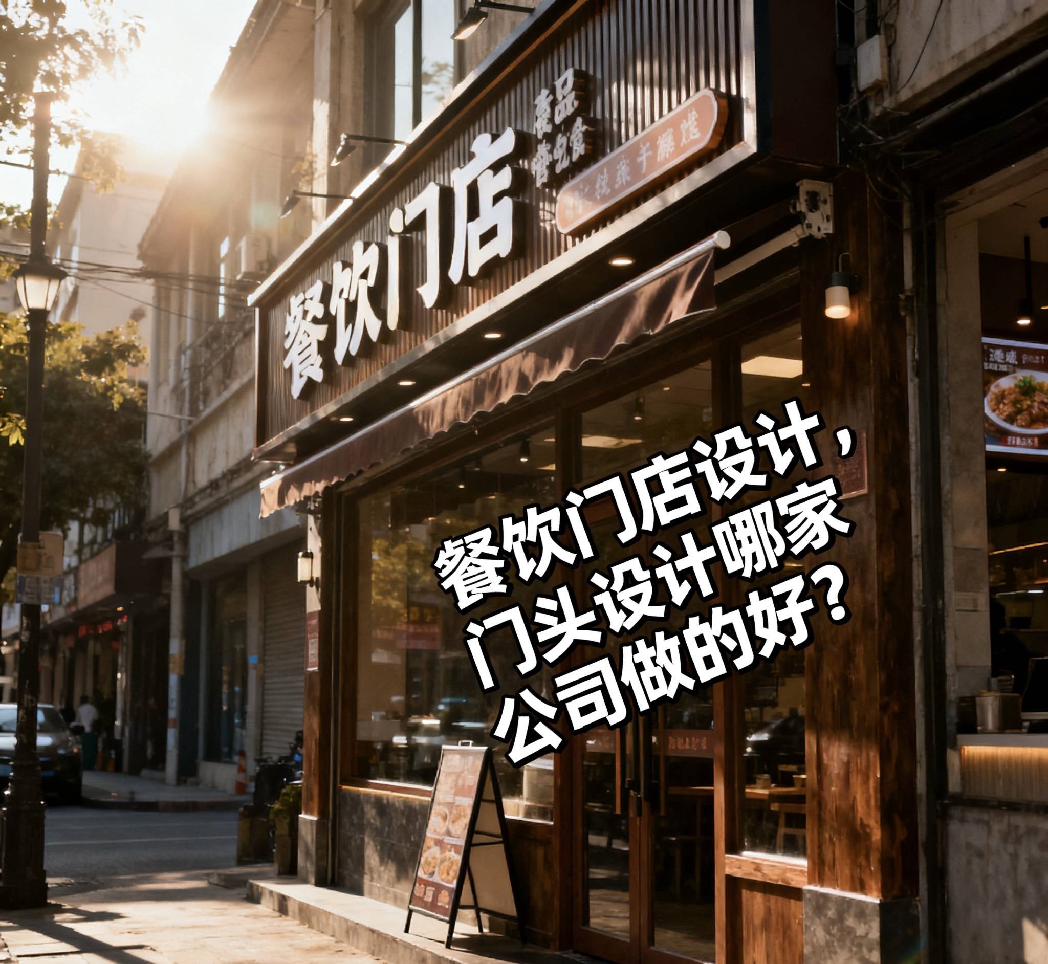 餐饮门店设计,门头设计哪家公司做的好?
