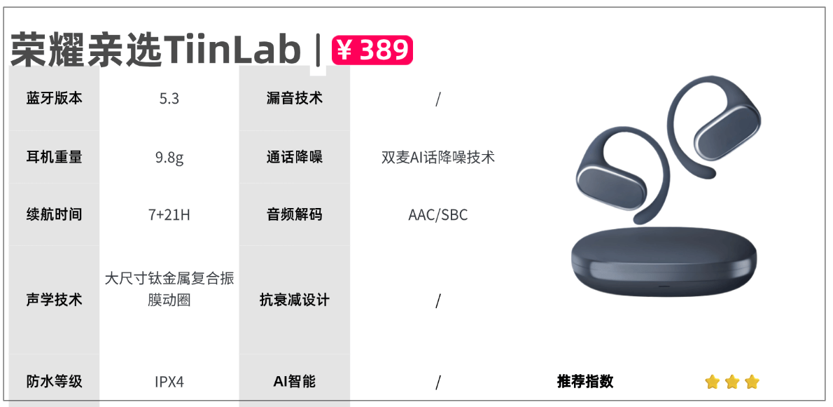 开放式耳机品牌有哪些？盘点必买的开放式蓝牙耳机