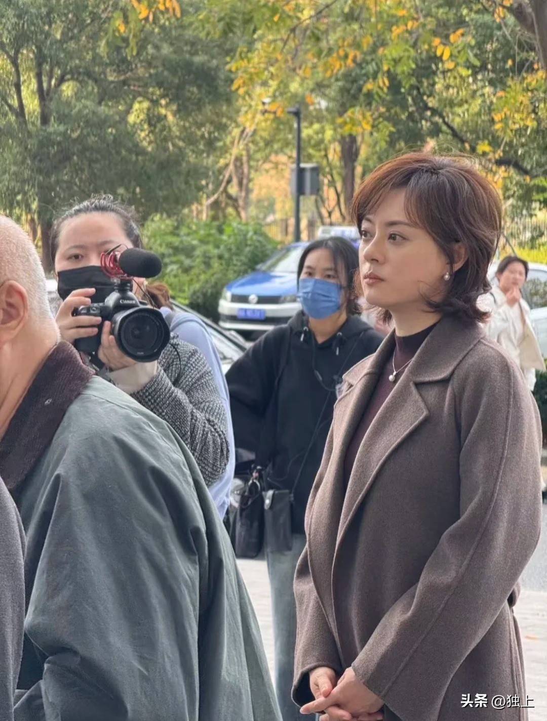 孙俪拍戏路透被疯传眼球明显突出咬肌变大终于懂她为何不医美