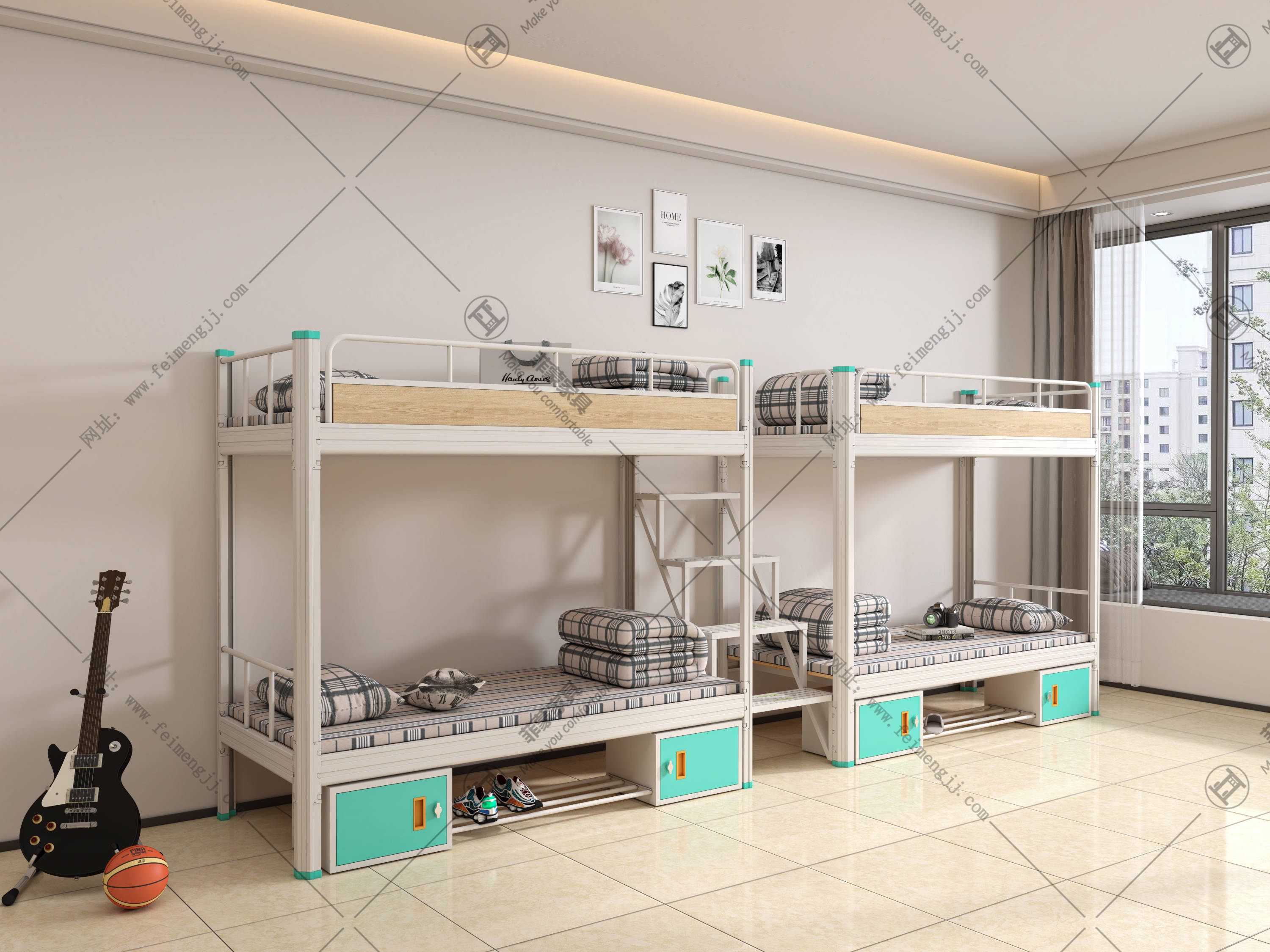 宿舍床批发厂家产品更新周期,上下铺铁床定制指南