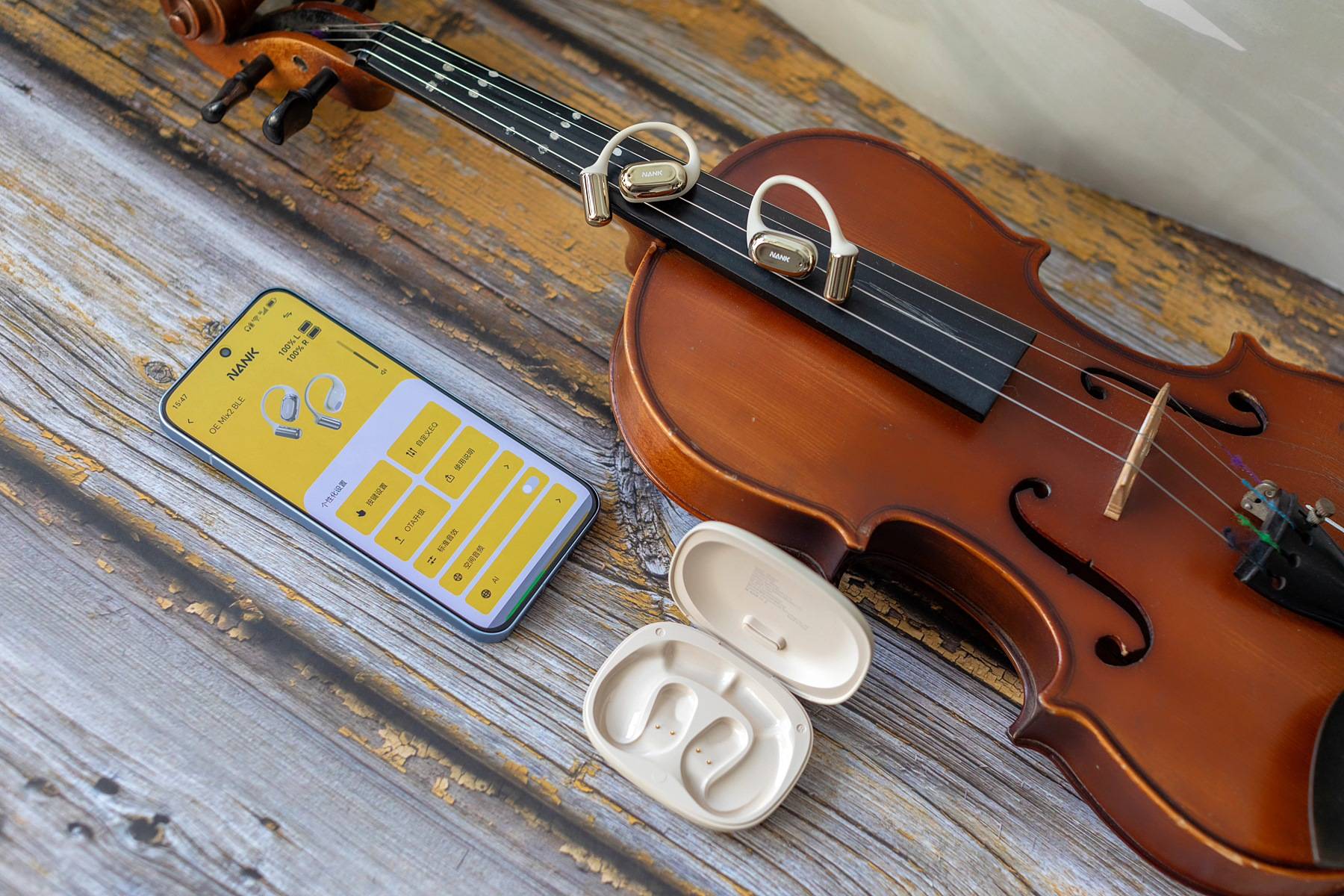 AI技术与声学设计的完美融合,南卡OE Mix2开放式AI耳机深度体验