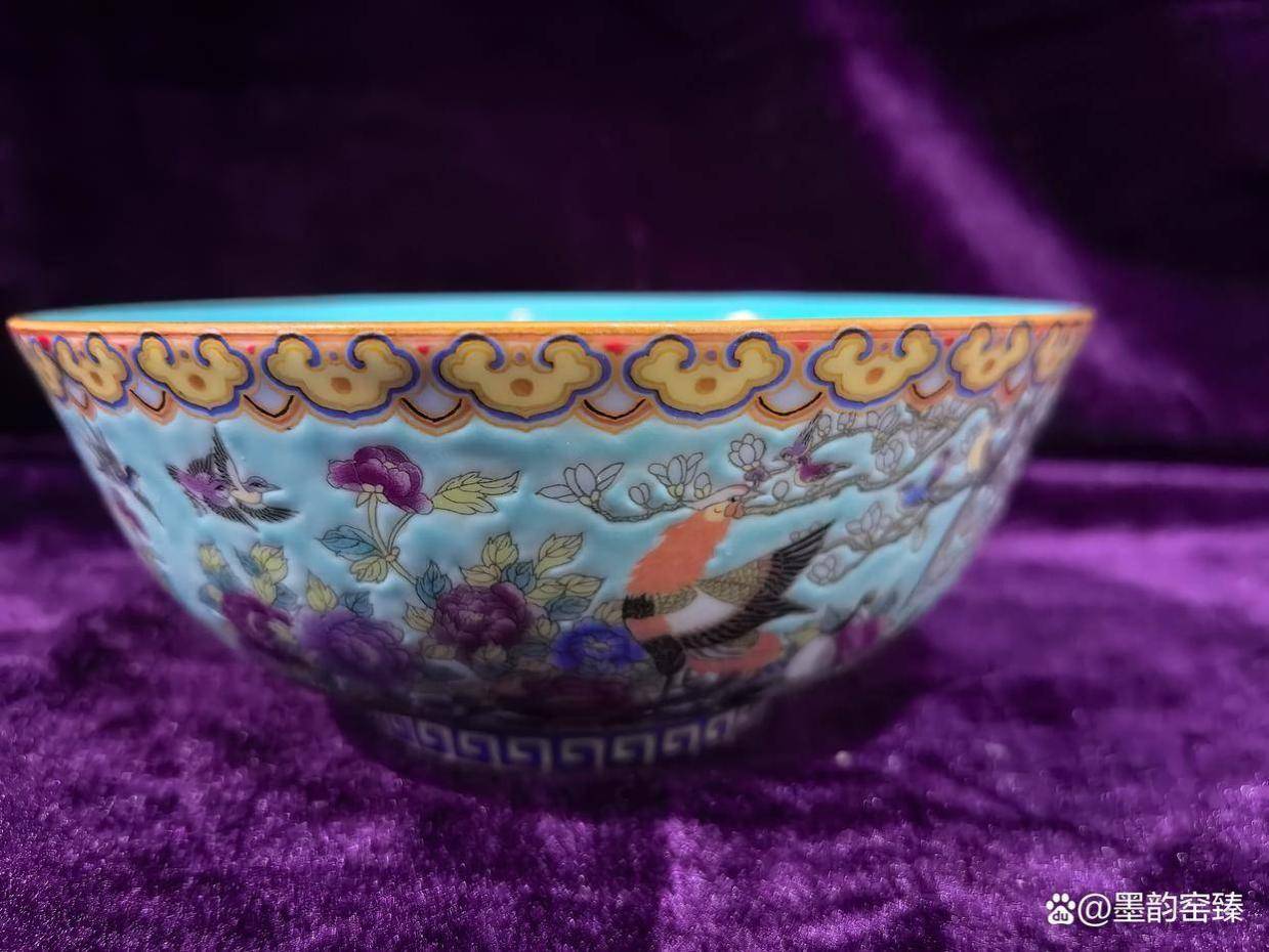 紫禁城的绝响：清乾隆珐琅彩花鸟宫碗与一个盛世的华彩余晖_搜狐网