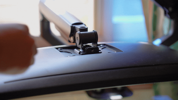 显示器标配底座太矮又太占桌面空间？北弧显示器支架了解一下