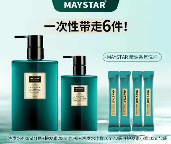 洗发水撕开人设直播遮羞布：朱瓜瓜带货的May