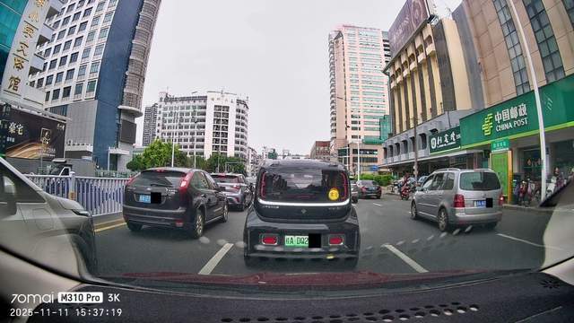 M310 Pro 3K行车记录仪：便宜大碗，行车记录的得力干将