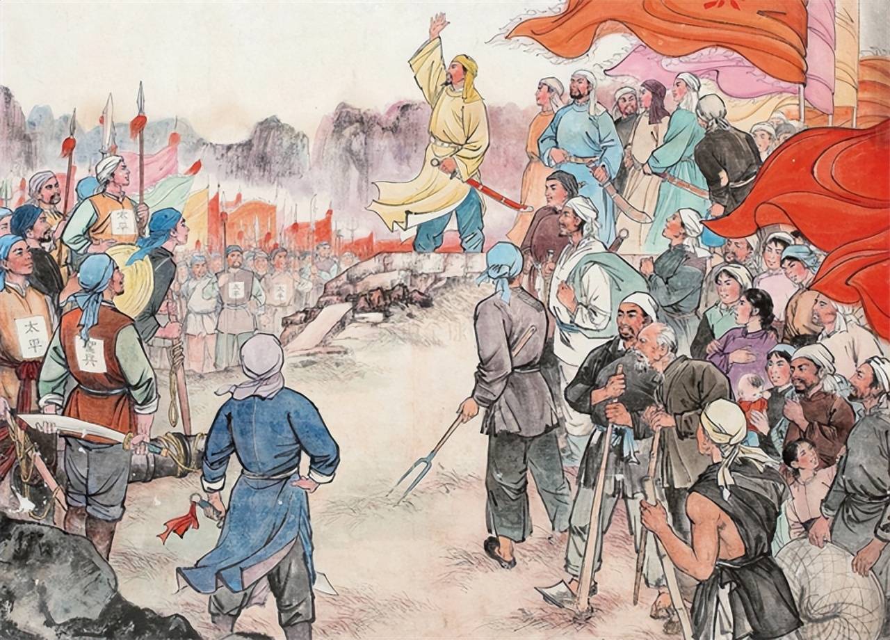 女将许香桂:响应太平天国起义,全家4人被凌迟