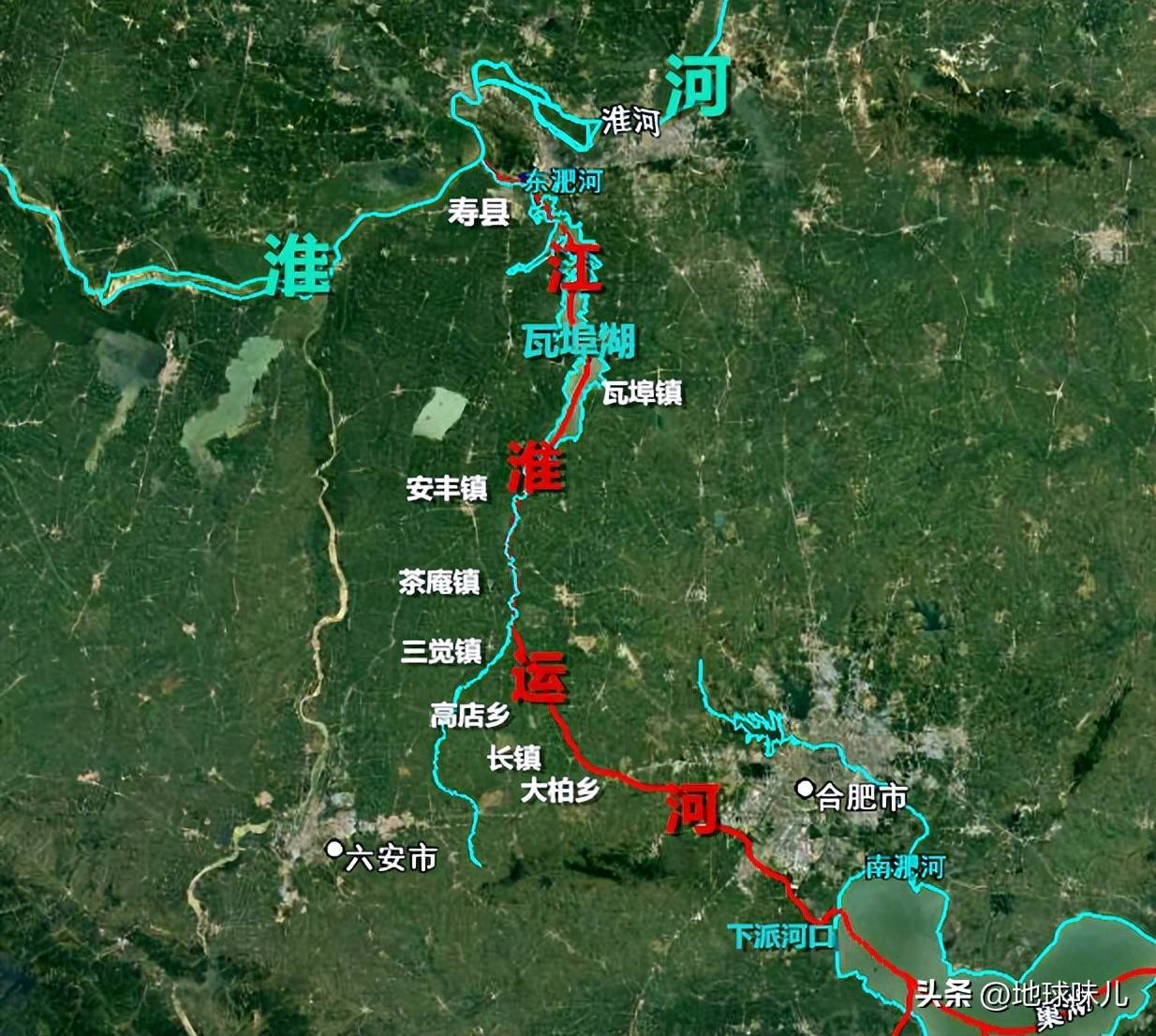 江淮运河对安徽意味着什么?合肥成运河枢纽,再现新的南北大动脉