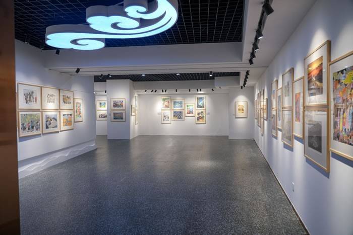 童心绘时代 美育润山:2025少儿美术作品展在福建南平启幕
