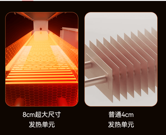 欧盟认证更安心!宫菱取暖器测评:别墅级均匀导热+8层防爆