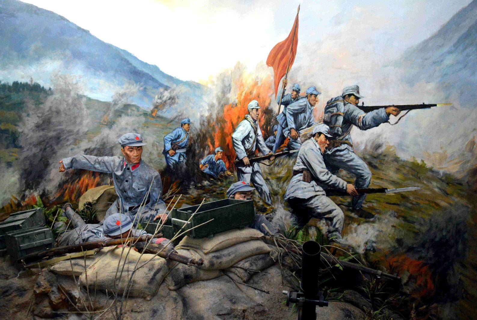 强渡大渡河的十八勇士,1955年,授衔最高的一位是什么军衔?