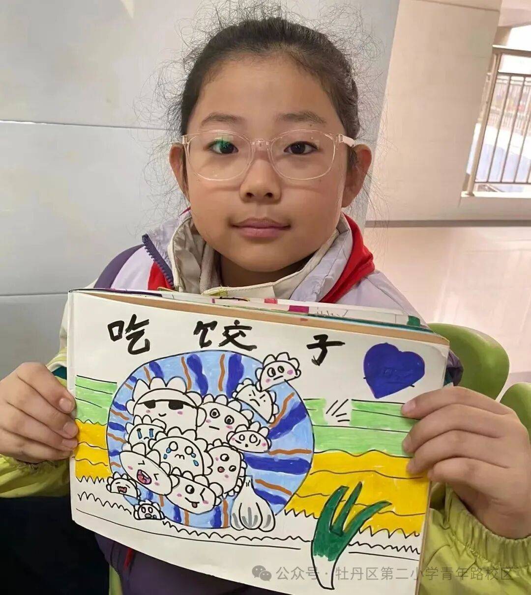 笔尖绘冬至 巧手捏团圆