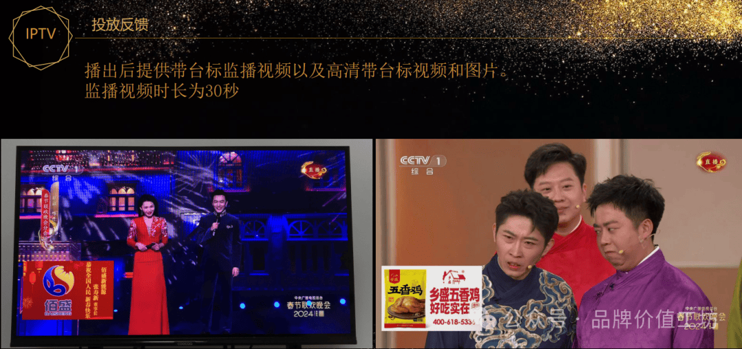 iptv央视春晚角标广告招商,品牌赋能必争之地