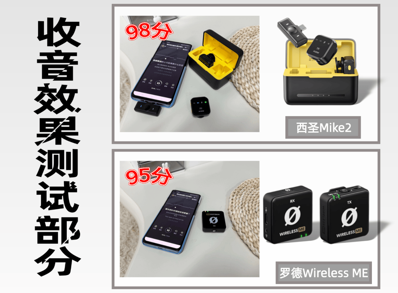 领夹麦克风什么牌子好？口播用什么麦克风？西圣VS博雅无线麦克风