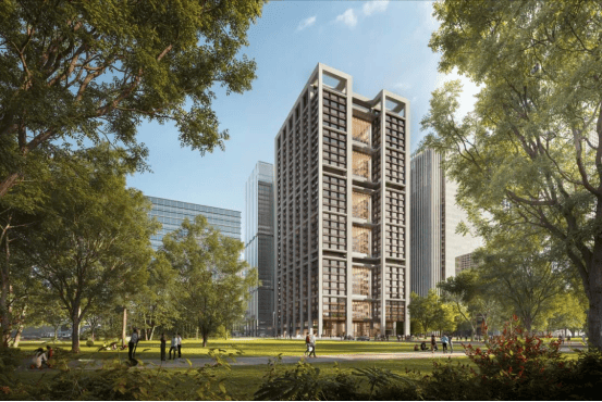 由远洋集团开发运营的北京CBD核心区Z6项目效果图