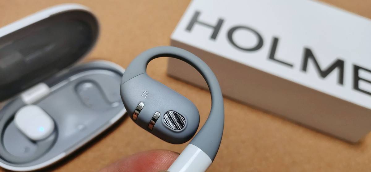 云感佩戴轻量不压耳,全开放也有好音质,虹觅 Ultra 开放式耳机