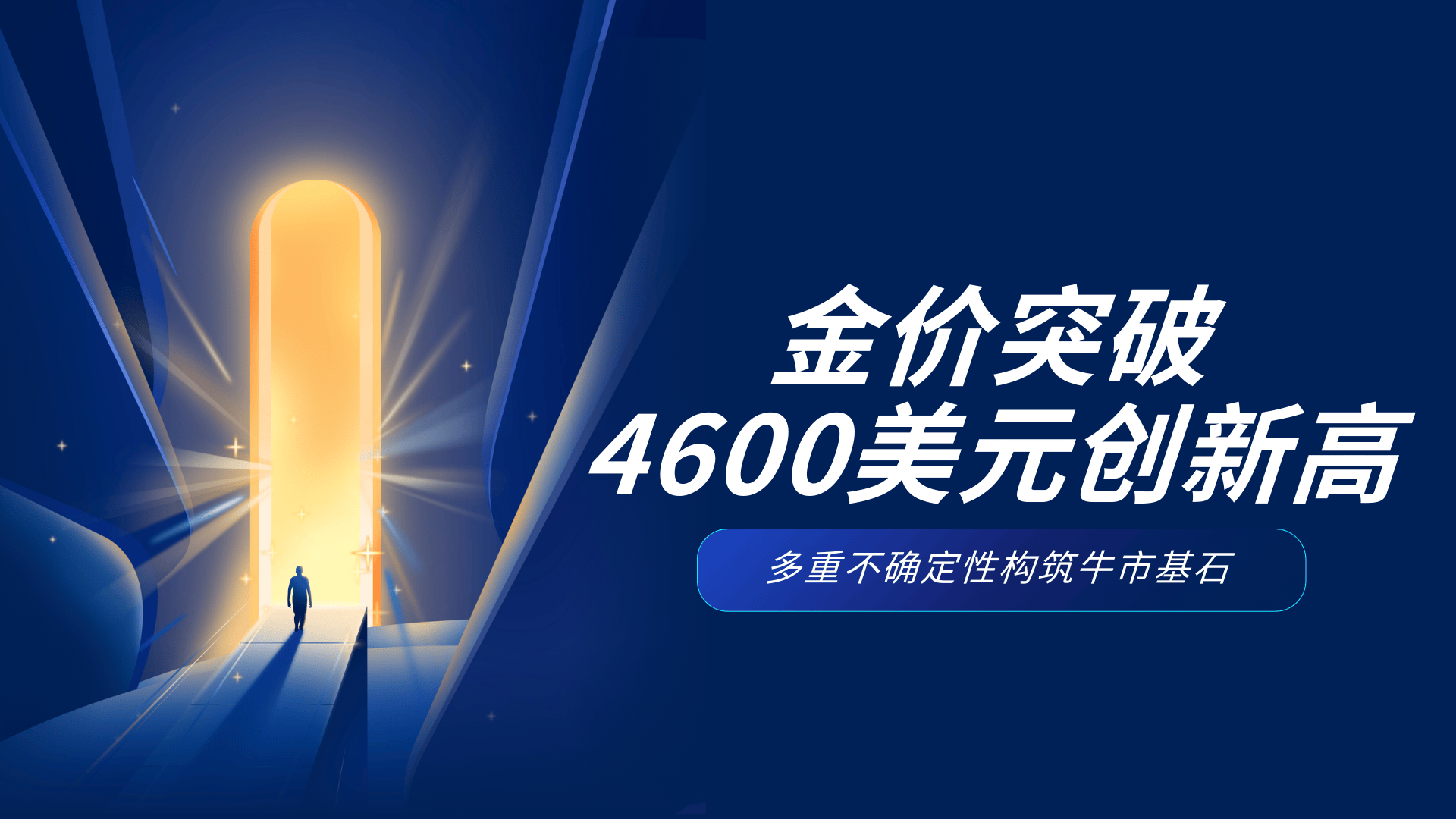 金价突破4600美元创新高！多重不确定性构筑牛市基石_搜狐网