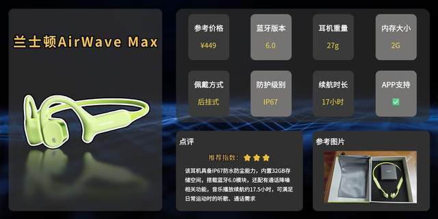 骨传导耳机值得入吗？稳固加防水，看这篇十款性价比运动耳机推荐