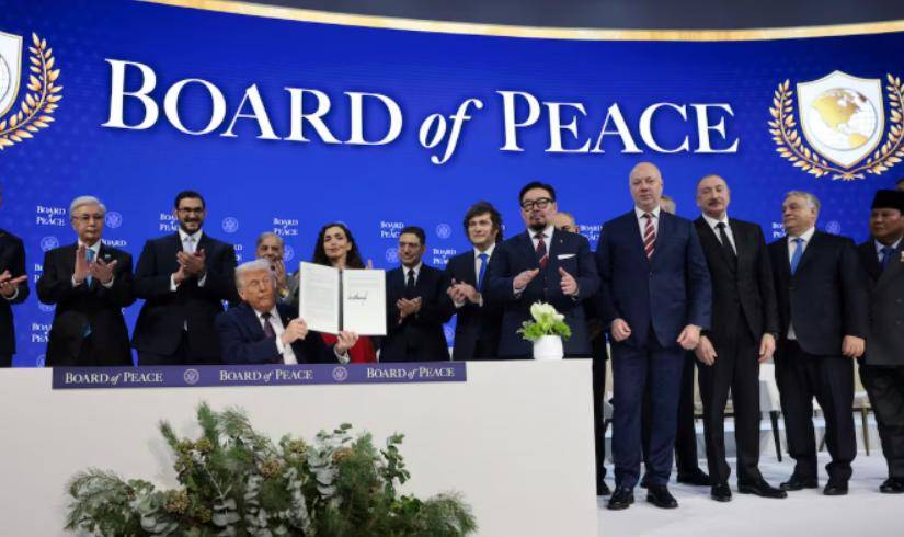 中俄英法代表最后一个都没来，特朗普现场的脸色很难看