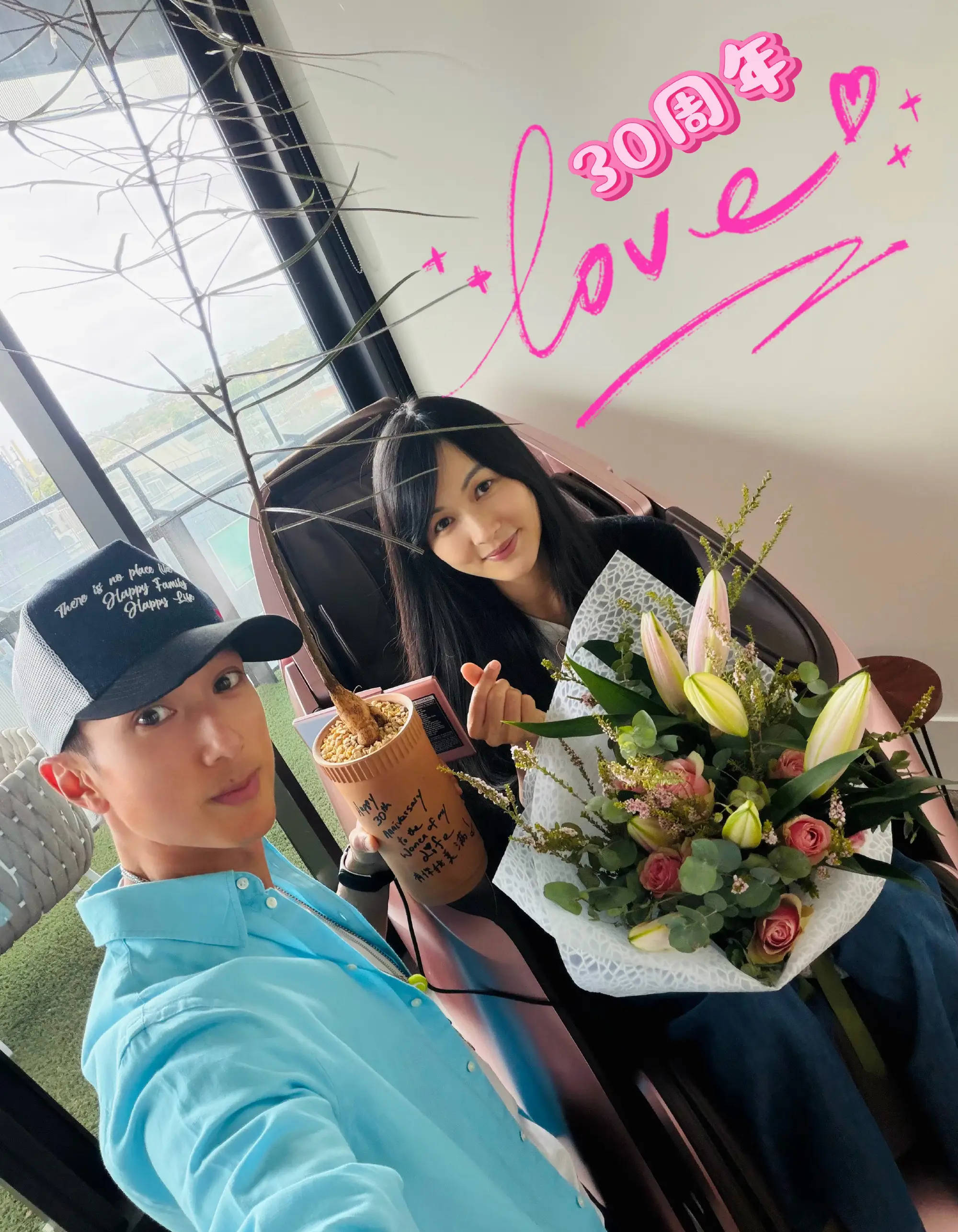 吴尊庆祝与妻子相恋三十周年！晒二人恩爱合照感情甜蜜