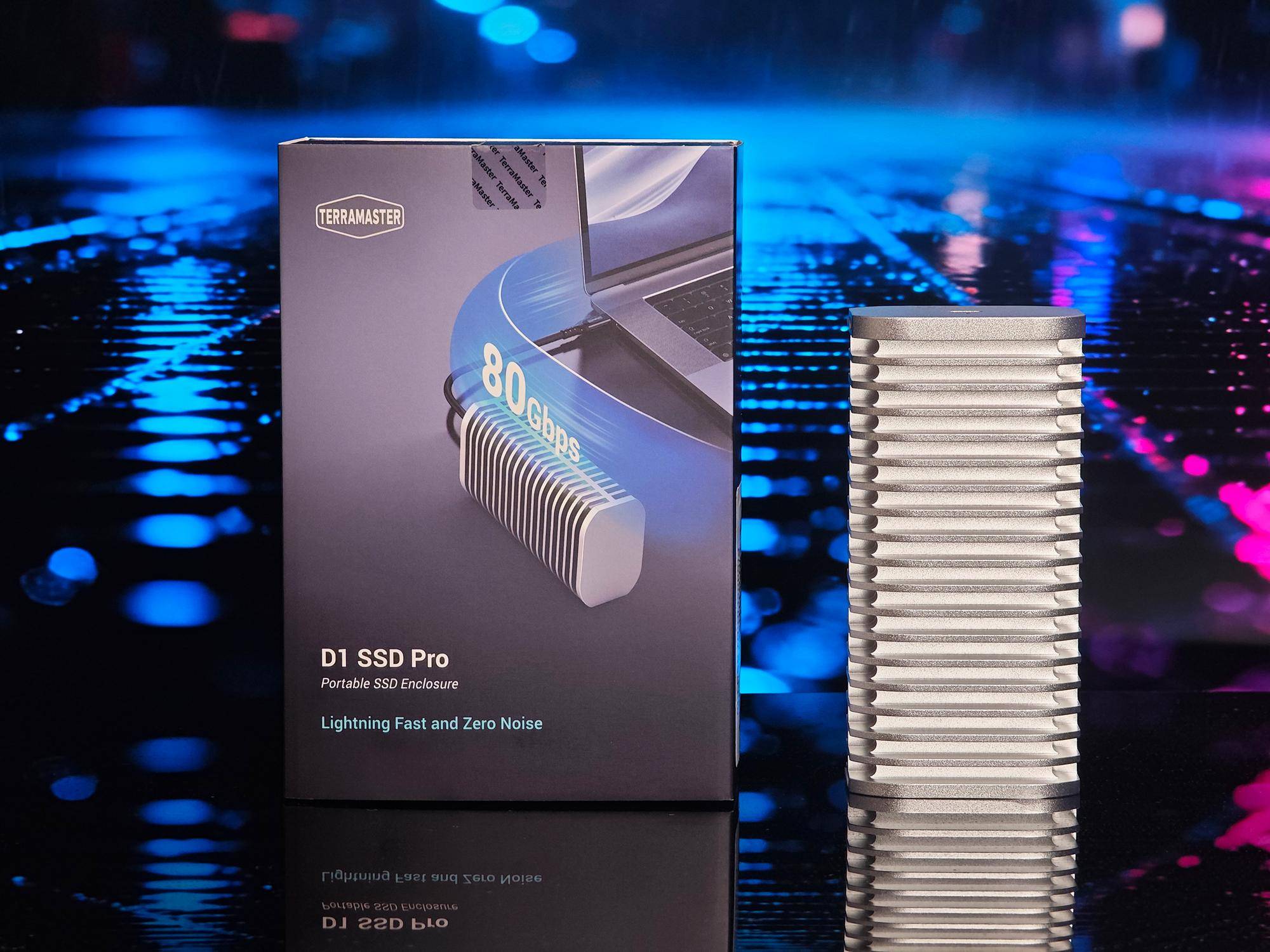 80Gbps疾速狂奔，铁威马D1 SSD Pro雷电5硬盘盒实测分享！