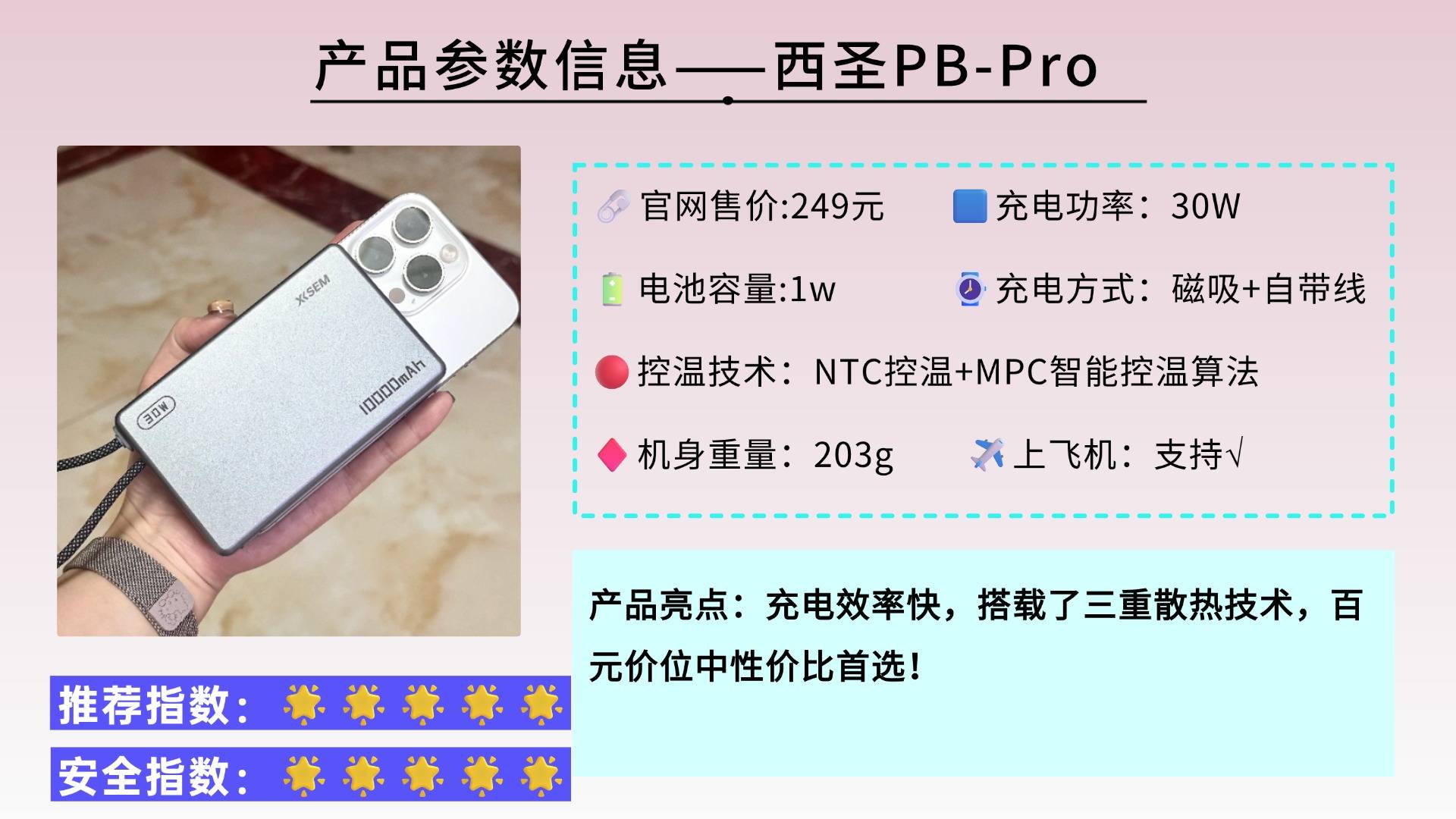 3c充电宝什么牌子好？盘点2026年充电宝3c认证排行榜前十名，10款性能爆表充电宝