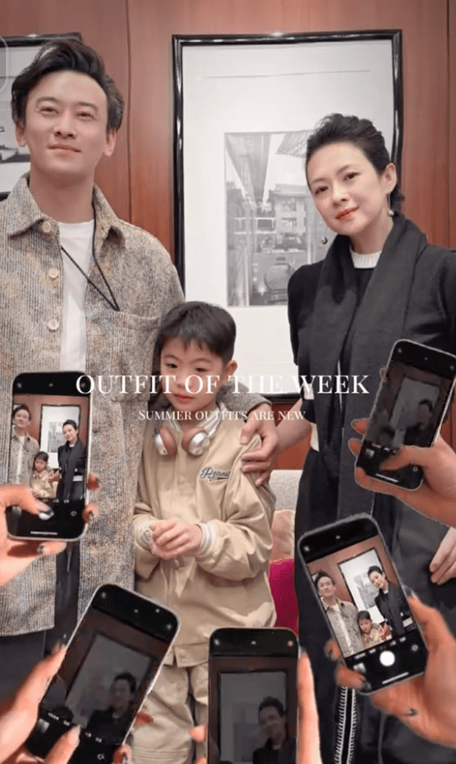 章子怡与师弟吃火锅，医美后遗症出来了，脸颊有嘟嘟肉像胖了10斤