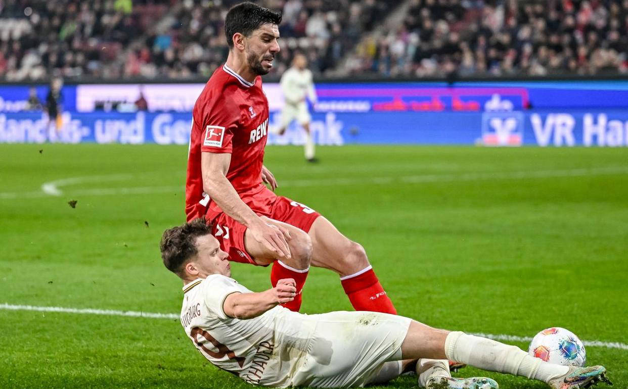 德甲最新积分榜揭晓,科隆客场0-2不敌奥格斯堡