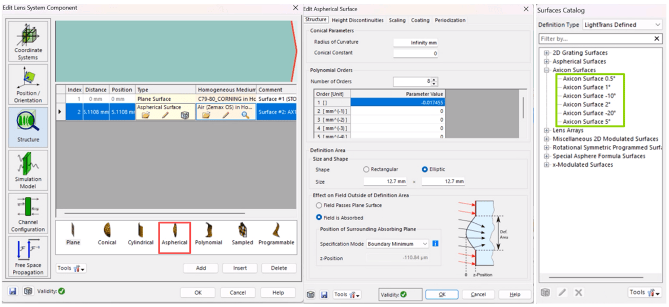 鏡頭加工總是返工？采購總踩坑？用VirtualLab Fusion&VirtualLab Unity讓“試錯”提前終結。--軸錐鏡選型案例解析的圖4