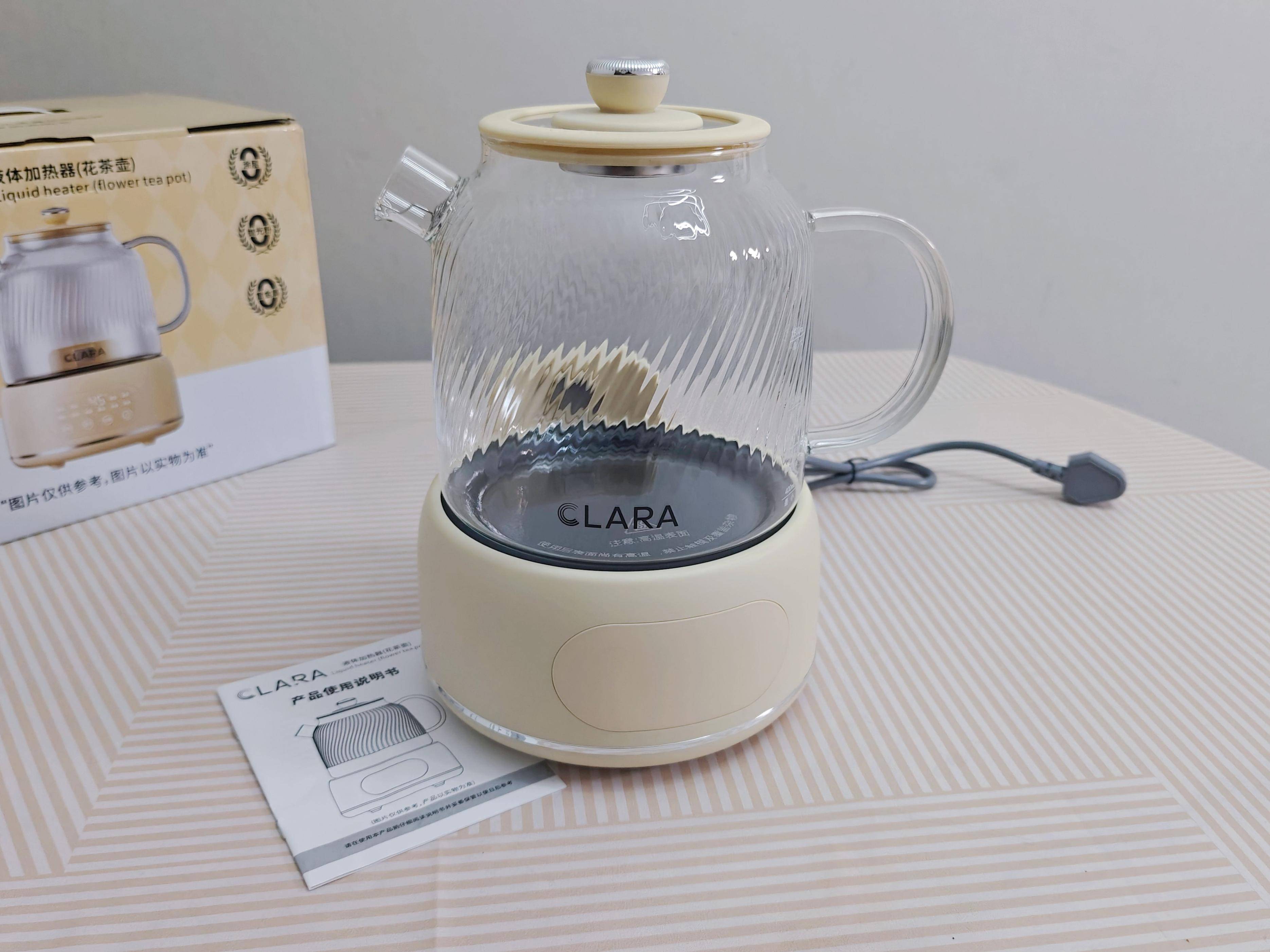 CLARA可莱养生壶真实测评：程序员加班伴侣，让每一口茶都暖到心里！