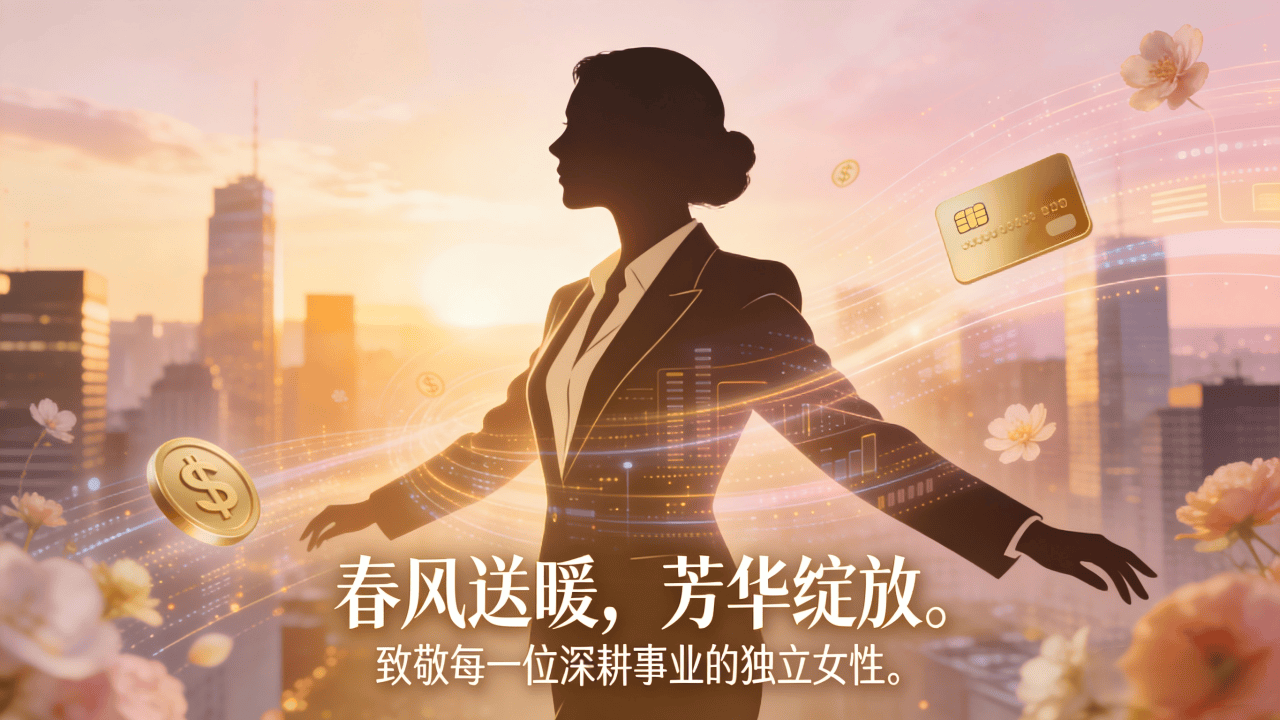 致敬巾帼芳华，智强金融店来宝伴她轻松经营