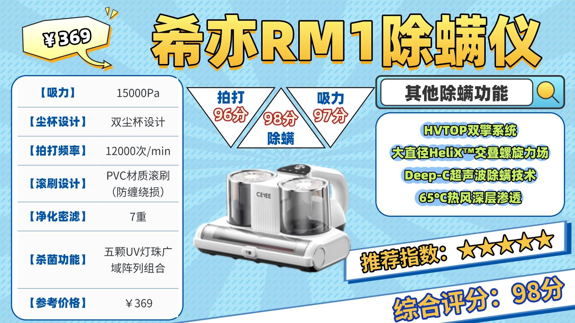 除螨仪哪一款最好用？家用除螨仪什么品牌的好用？精选热门除螨仪十大名牌排行榜，跟着买不出错！