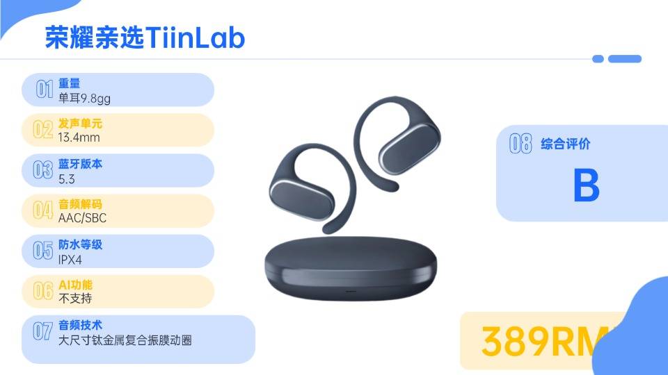 开放式蓝牙耳机哪个品牌好用？2026年开放式耳机品牌排行榜前十强