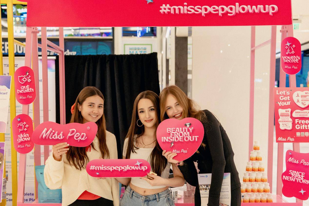 Miss Pep闪耀TikTok达人赛，以“时尚健康美学”燃爆纽约地标(图1)