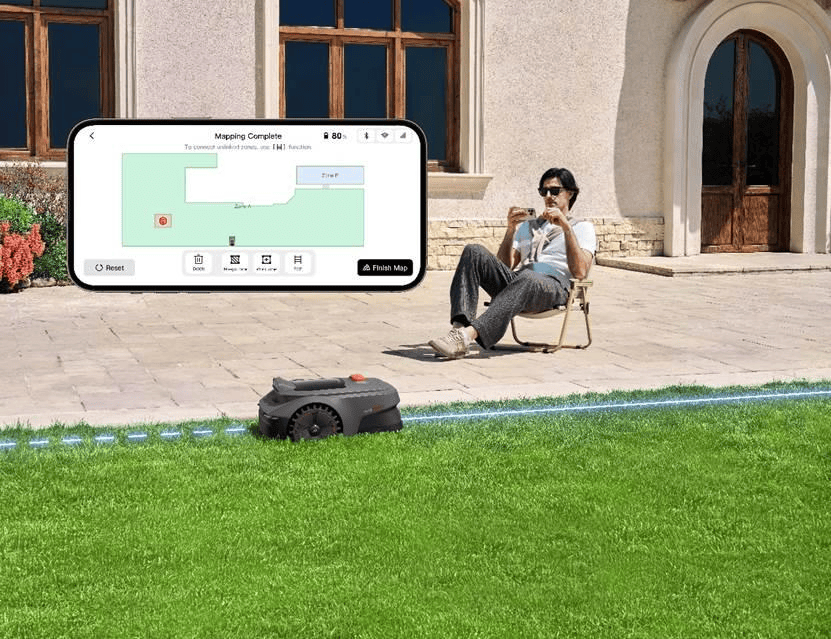 割草机进入自主决策时代 MOVA将无人驾驶级AI视觉感知搬进庭院-家电圈官网