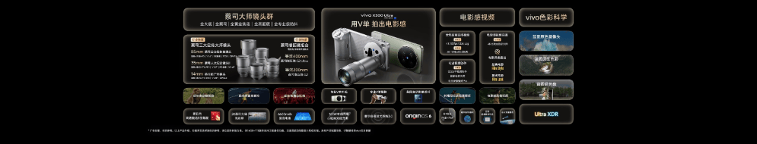 用V单 拍出电影感，vivo X300系列新品正式发布 