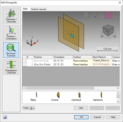 [VirtualLab] 非序列追迹的通道设置的图10