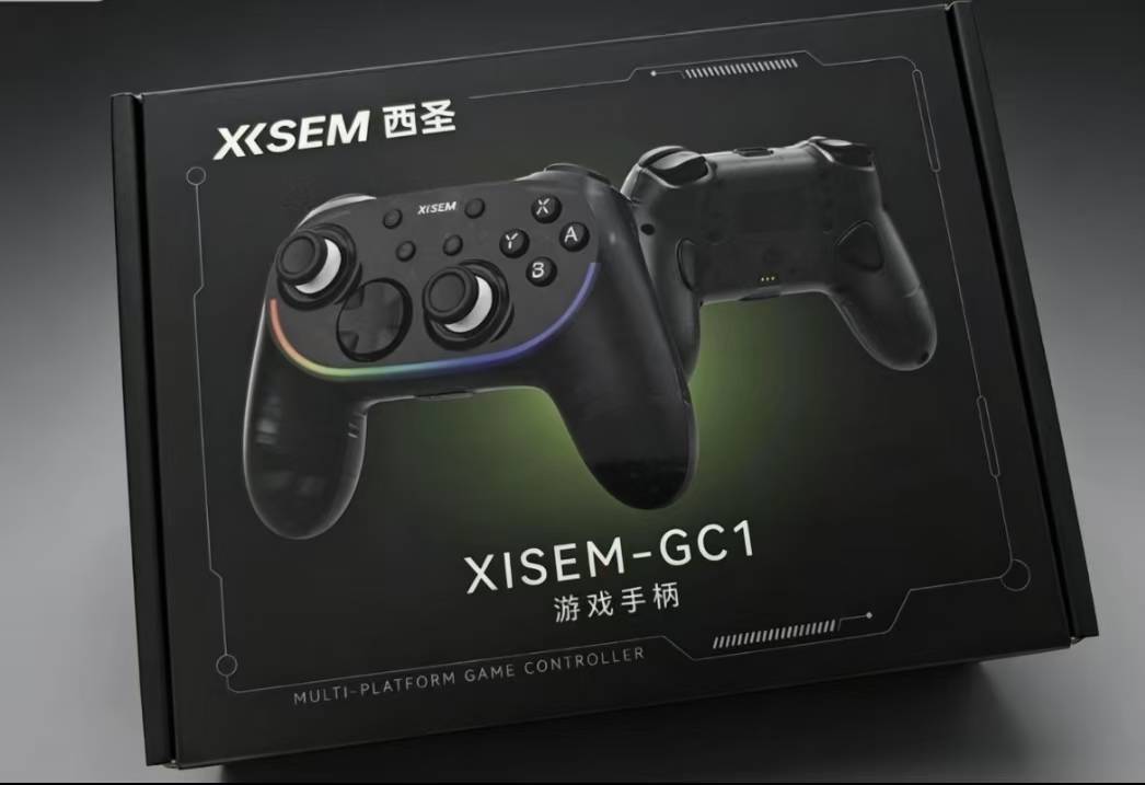 西圣GC1手柄，颜值操控兼备，这性价比绝了！