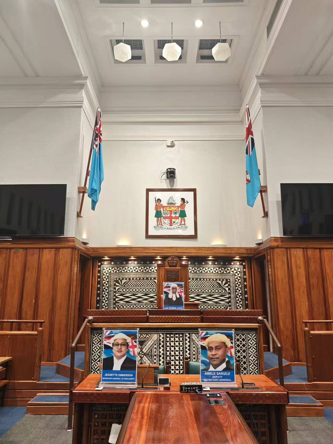 斐济共工新闻社黄锐添代表团拜访斐济国会议员Ketan Lal(图3)