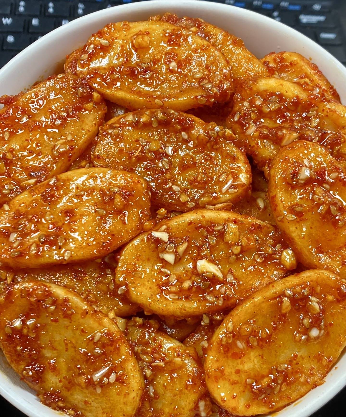 一口入魂的脆皮年糕在家复刻街头顶流甜辣酥脆糯到心尖