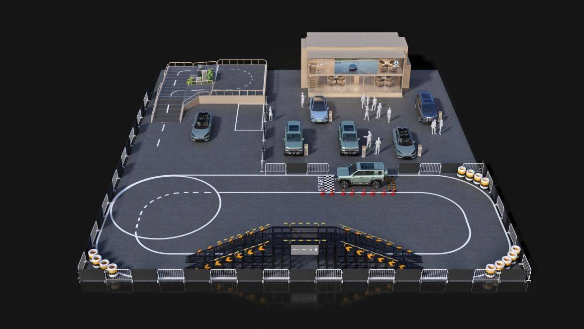 比亚迪集团包馆北京车展E3馆 五网四品牌同台亮相